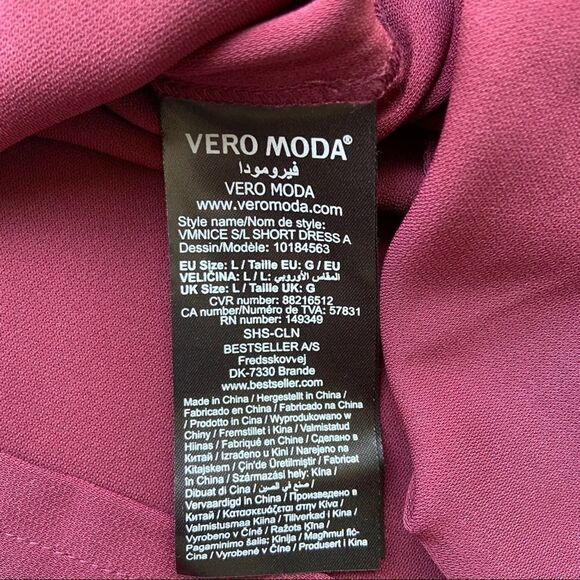 VERO MODA Nice Dress Size L - Picture 8 of 9